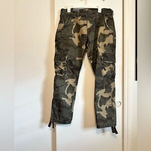Camo cargo pants